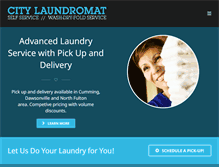 Tablet Screenshot of citylaundromat.com